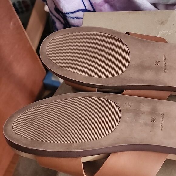 Madewell Crisscross Slide Sandle 🛝 size 9.5 NIB - Picture 5 of 7